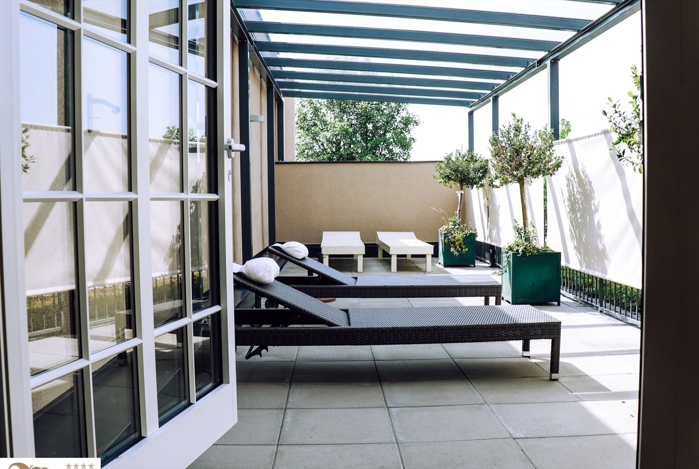 Die Liegeterrasse
