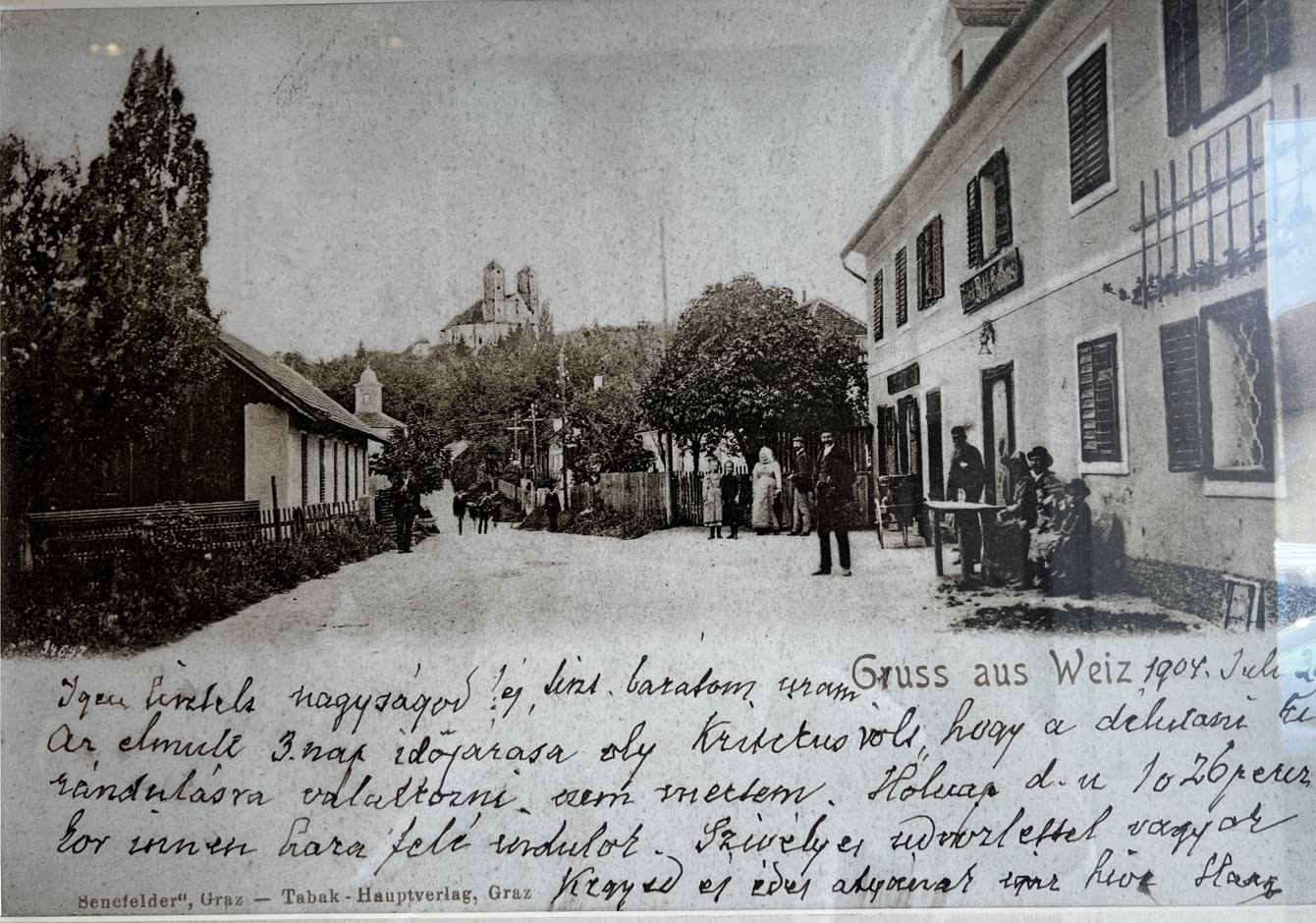 Gruss aus Weiz, 1904 · Postkarte